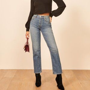 Reformation Juliet High Straight Relaxed Jean